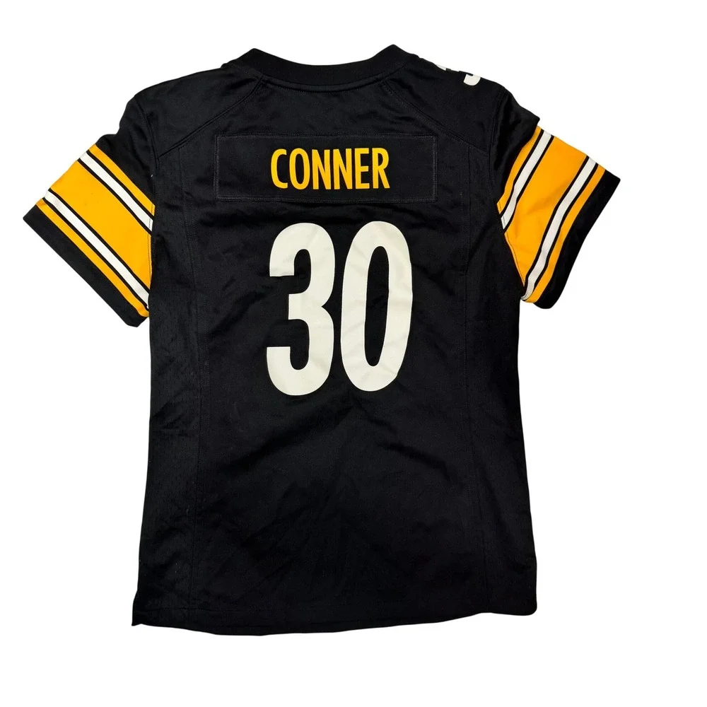 Nike Pittsburgh Steelers James Conner 30 Jersey Womens Medium Black 472957-010